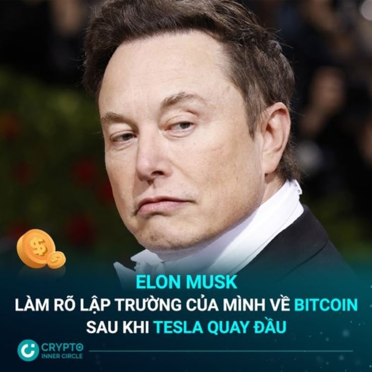 Elon Musk làm rõ lập trường về Bitcoin