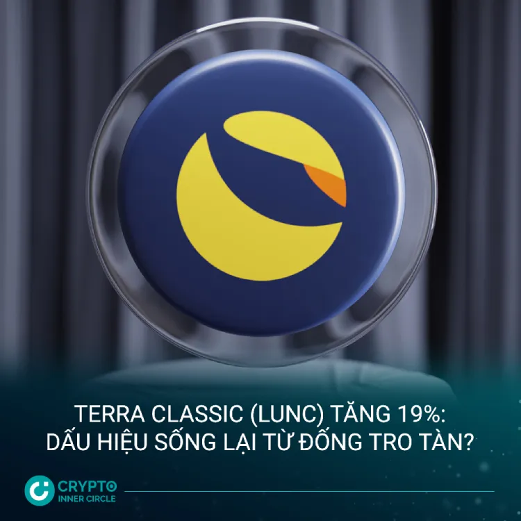 Terra Classic (LUNC) tăng 19%, vốn hóa thị trường trở lại mức 1 tỷ USD, cao hơn gấp 12 lần so với LUNA cic news