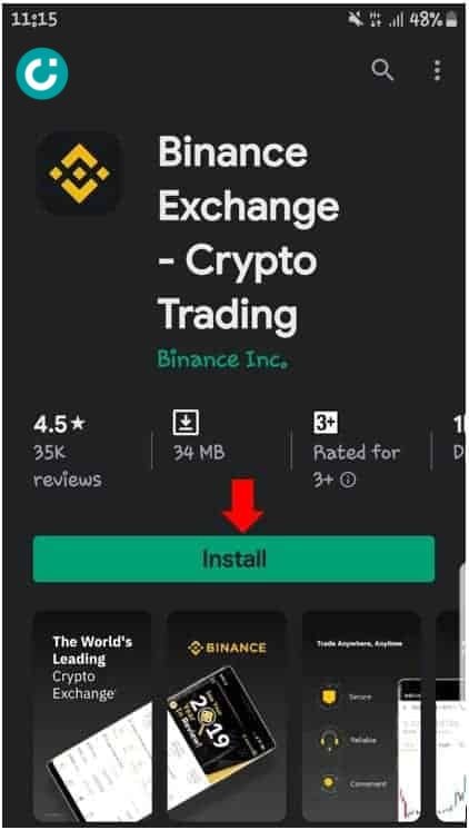 Ứng dụng Binance Exchange - Crypto Trading trên App Store và Play Store